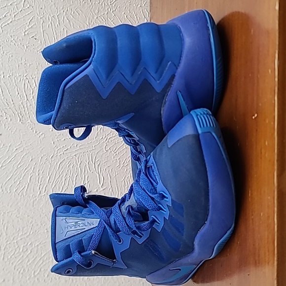 Nike Zoom Hyperdunk 2016 Game Royal Boys Sneakers 845120-440 Size 7Y GS - Picture 14 of 16